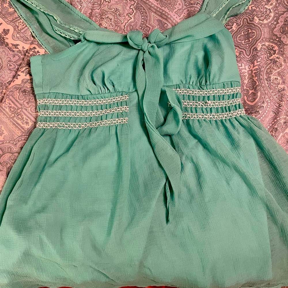 Very Cute Lolita Turquoise Top